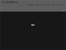 Tablet Screenshot of lachatellerie.com
